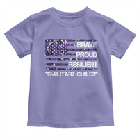 Military Kids Military Child Toddler T Shirt Camo American Flag USA Camouflage