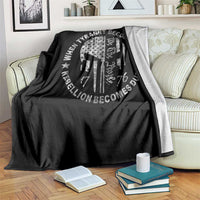 When Tyranny Becomes Law Rebellion Becomes Duty Throw Blanket We The People 1776 American Flag