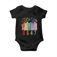 Retro 8647 Baby Onesie Foxtrots Delta Tangos Book Flower