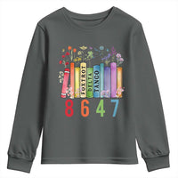 Retro 8647 Youth Sweatshirt Foxtrots Delta Tangos Book Flower