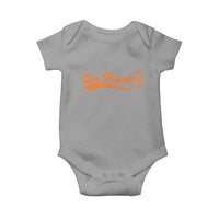 San Francisco Baby Onesie SF Varsity California Script Vintage Sports Jersey Style