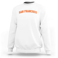San Francisco Sweatshirt California SF Varsity Vintage Sports Jersey Style
