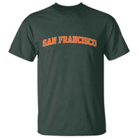 San Francisco T Shirt California SF Varsity Vintage Sports Jersey Style