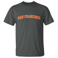 San Francisco T Shirt California SF Varsity Vintage Sports Jersey Style