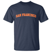San Francisco T Shirt California SF Varsity Vintage Sports Jersey Style