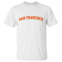 San Francisco T Shirt California SF Varsity Vintage Sports Jersey Style