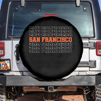 Vintage San Francisco Spare Tire Cover California SF Retro Sports Style