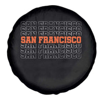 Vintage San Francisco Spare Tire Cover California SF Retro Sports Style