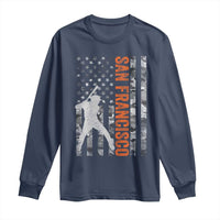 San Francisco Long Sleeve Shirt SF Baseball Player American Flag USA Camo Patriotic