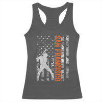 San Francisco Racerback Tank Top SF Baseball Player American Flag USA Camo Patriotic
