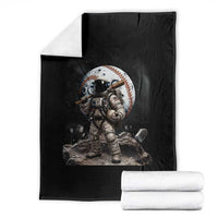 Astronaut Baseball Player Throw Blanket Distressed Houston Clutch City Sports Fans