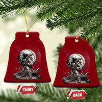 Astronaut Baseball Player Ceramic Ornament Distressed Houston Clutch City Sports Fans