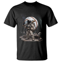 Astronaut Baseball Player T Shirt Distressed Houston Clutch City Sports Fans