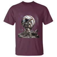 Astronaut Baseball Player T Shirt Distressed Houston Clutch City Sports Fans