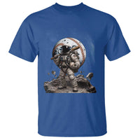 Astronaut Baseball Player T Shirt Distressed Houston Clutch City Sports Fans