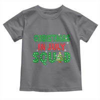 Christmas In July Squad Toddler T Shirt Funny Summer Xmas - Wonder Print Shop