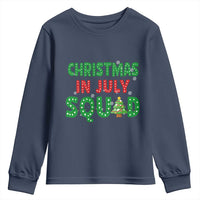 Christmas In July Squad Youth Sweatshirt Funny Summer Xmas - Wonder Print Shop