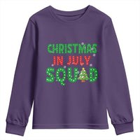 Christmas In July Squad Youth Sweatshirt Funny Summer Xmas - Wonder Print Shop