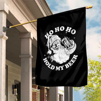 Santa Ho Ho Hold My Beer Garden Flag Funny Christmas In July Summer Xmas - Wonder Print Shop
