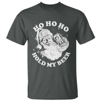 Santa Ho Ho Hold My Beer T Shirt Funny Christmas In July Summer Xmas - Wonder Print Shop