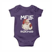 Mele Kalikimaka Baby Onesie Hawaii Christmas Party Santa - Wonder Print Shop