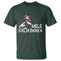 Christmas In July Surfing Santa T Shirt Mele Kalikimaka Summer Beach Hawaii - Wonder Print Shop