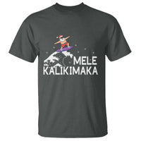 Christmas In July Surfing Santa T Shirt Mele Kalikimaka Summer Beach Hawaii - Wonder Print Shop