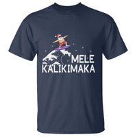 Christmas In July Surfing Santa T Shirt Mele Kalikimaka Summer Beach Hawaii - Wonder Print Shop