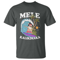 Mele Kalikimaka Hawaii Christmas Surfing Santa T Shirt Summer Beach Hawaii Xmas In July - Wonder Print Shop
