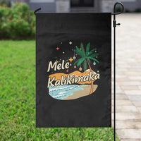 Retro Christmas In July Summer Beach Hawaii Garden Flag Mele Kalikimaka - Wonder Print Shop