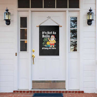 Funny Christmas In July Garden Flag Hot As Balls Santa Summer Party - Wonder Print Shop