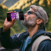 Retro In October We Wear Purple Witch Domestic Violence Awareness 4 in 1 Can Cooler Tumbler - Wonder Print Shop