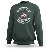 Breast Cancer Sweatshirt Pink Ribbon I Am Storm - Wonder Print Shop