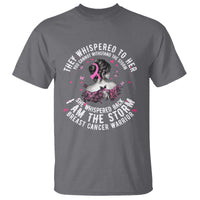 Breast Cancer T Shirt Pink Ribbon I Am Storm - Wonder Print Shop
