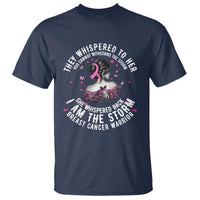Breast Cancer T Shirt Pink Ribbon I Am Storm - Wonder Print Shop