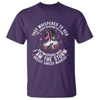 Breast Cancer T Shirt Pink Ribbon I Am Storm - Wonder Print Shop