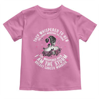 Breast Cancer Toddler T Shirt Pink Ribbon I Am Storm - Wonder Print Shop