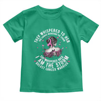 Breast Cancer Toddler T Shirt Pink Ribbon I Am Storm - Wonder Print Shop