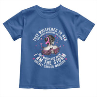 Breast Cancer Toddler T Shirt Pink Ribbon I Am Storm - Wonder Print Shop