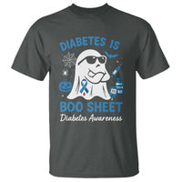 Diabetes is Boo Sheet T Shirt Funny Halloween Ghost Diabetes Type 1 2 Awareness - Wonder Print Shop