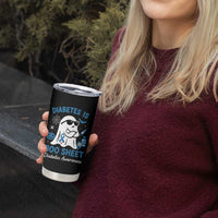 Diabetes is Boo Sheet Tumbler Cup Funny Halloween Ghost Diabetes Type 1 2 Awareness - Wonder Print Shop