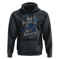 Funny Diabetes Type 1 Awareness Hoodie Dead Pancreas Society Sugar Skull - Wonder Print Shop