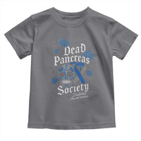 Funny Diabetes Type 1 Awareness Toddler T Shirt Dead Pancreas Society Sugar Skull - Wonder Print Shop