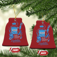 Dead Pancreas Society Christmas Ornament Funny Diabetes Awareness Insulin T1D Support - Wonder Print Shop