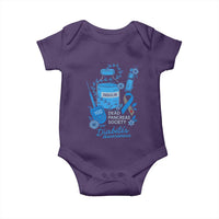 Dead Pancreas Society Baby Onesie Funny Diabetes Awareness Insulin T1D Support - Wonder Print Shop