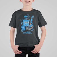 Dead Pancreas Society T Shirt For Kid Funny Diabetes Awareness Insulin T1D Support - Wonder Print Shop