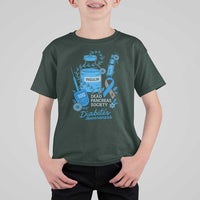 Dead Pancreas Society T Shirt For Kid Funny Diabetes Awareness Insulin T1D Support - Wonder Print Shop