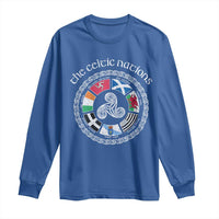 The Celtic Nations Long Sleeve Shirt Vintage The Seven Celtic Nations Flag