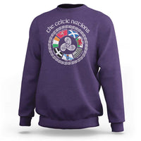 The Celtic Nations Sweatshirt Vintage The Seven Celtic Nations Flag