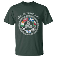 The Celtic Nations T Shirt Vintage The Seven Celtic Nations Flag